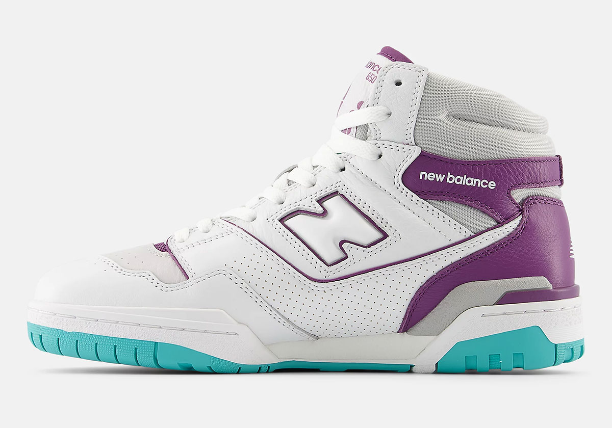 New Balance 650 White Aqua Grape Bb650rec 3