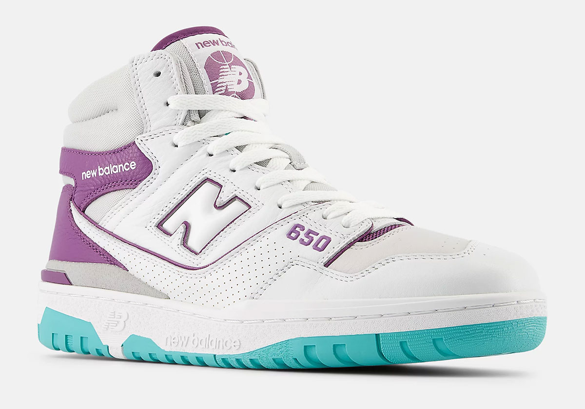 A Charlotte Hornets Uniform Slides Onto The New Balance 650