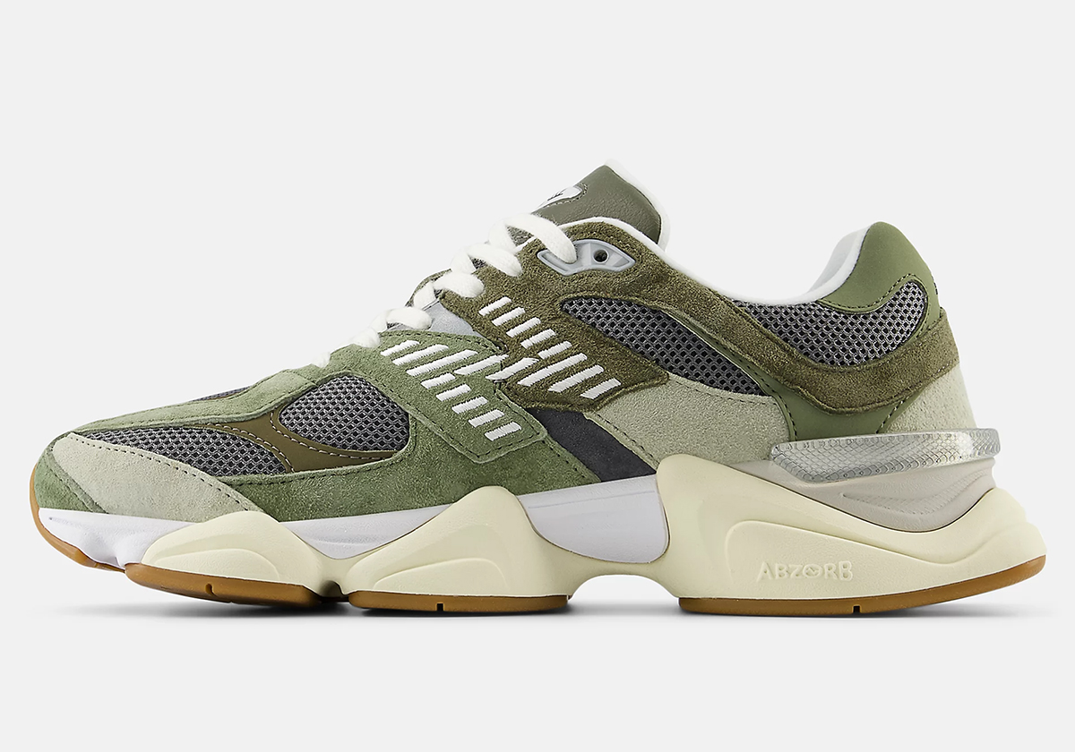 New Balance 9060 Green Grey U9060foc 2