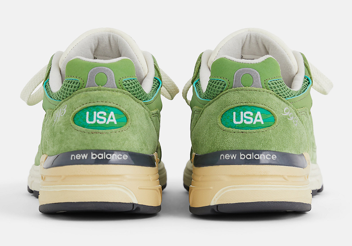 New Balance 993 Made In Usa Green U993gw 4