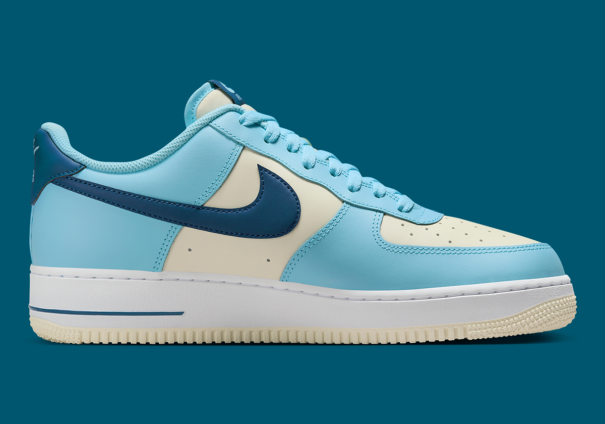 Nike Air Force 1 Low Coconut Milk Aquarius Blue Hf4837 407 3