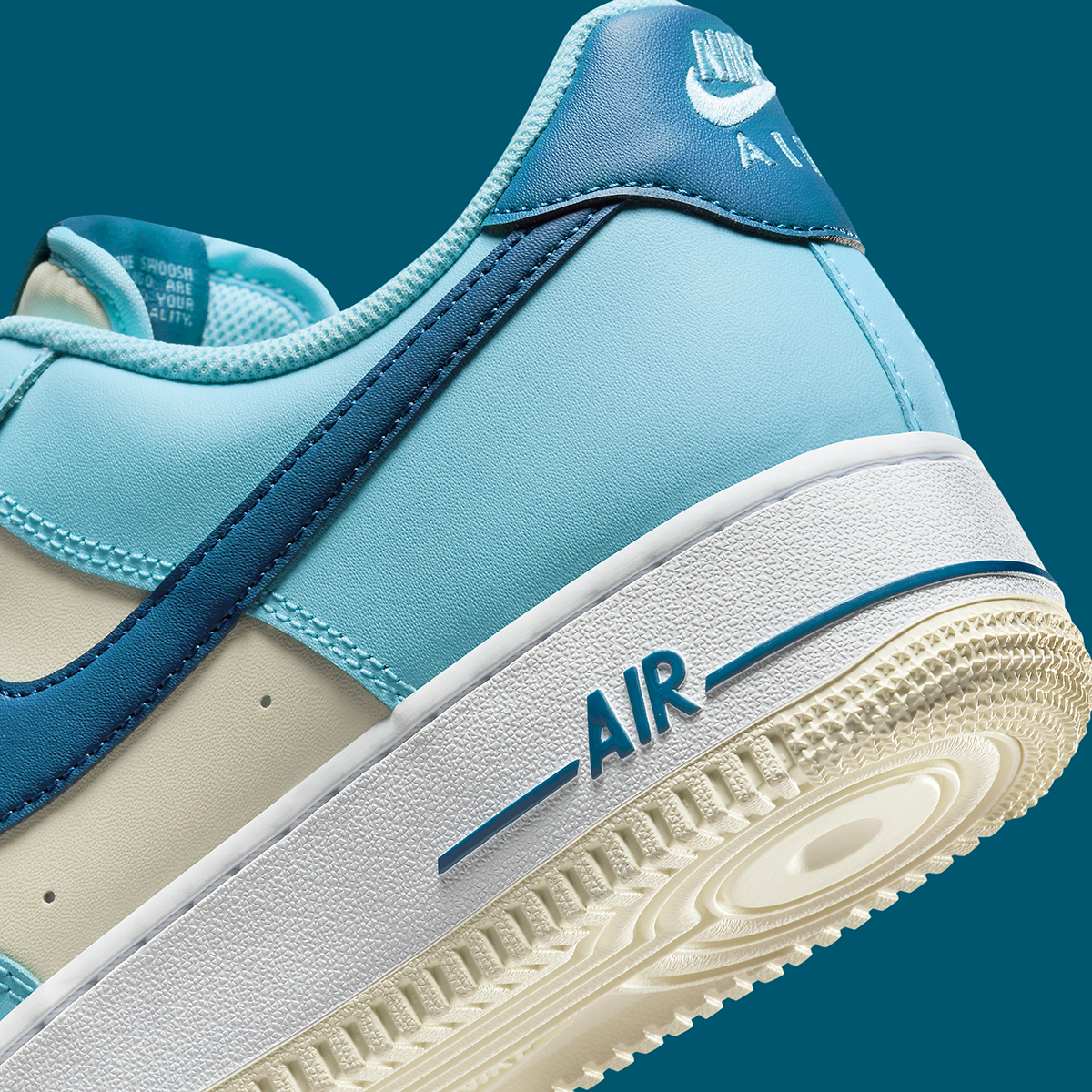 Nike Air Force 1 Low Coconut Milk Aquarius Blue Hf4837 407 8