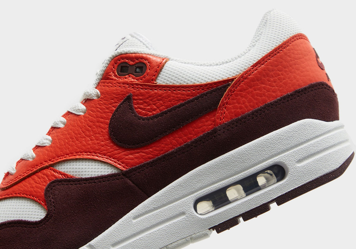 Nike Air Max 1 Burgundy Red White 1