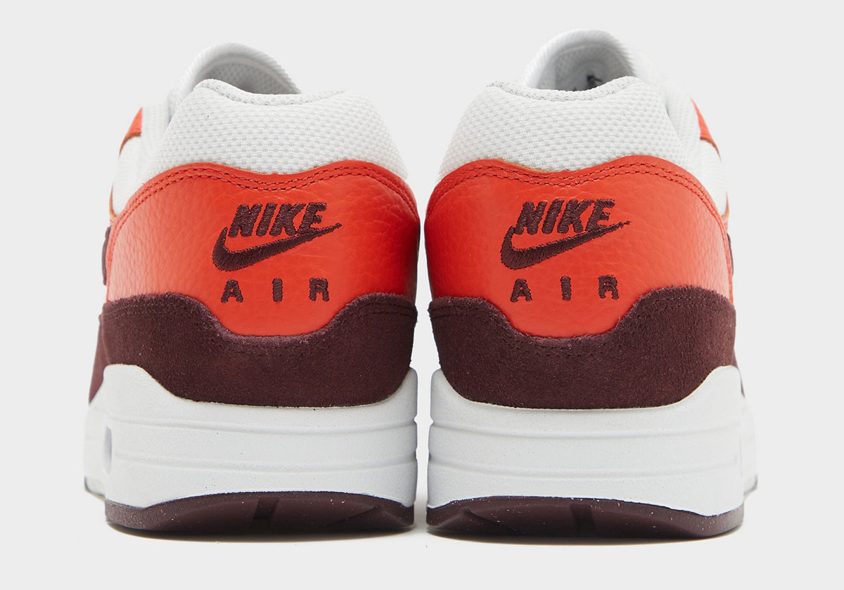 Nike Air Max 1 Burgundy Red White 3