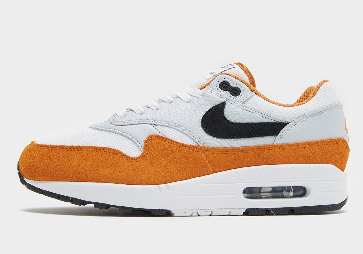 Nike Air Max 1 Orange Black White 4