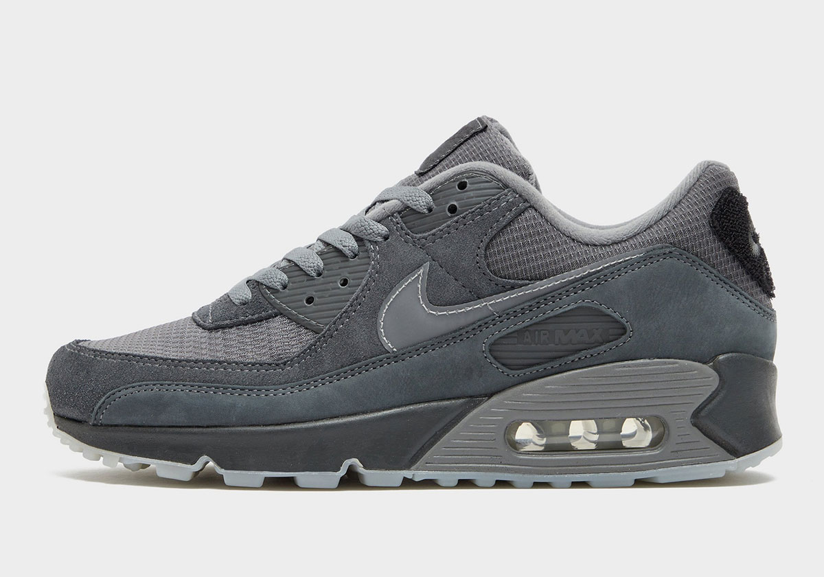 Nike Air Max 90 Velcro Heel Dark Grey 3