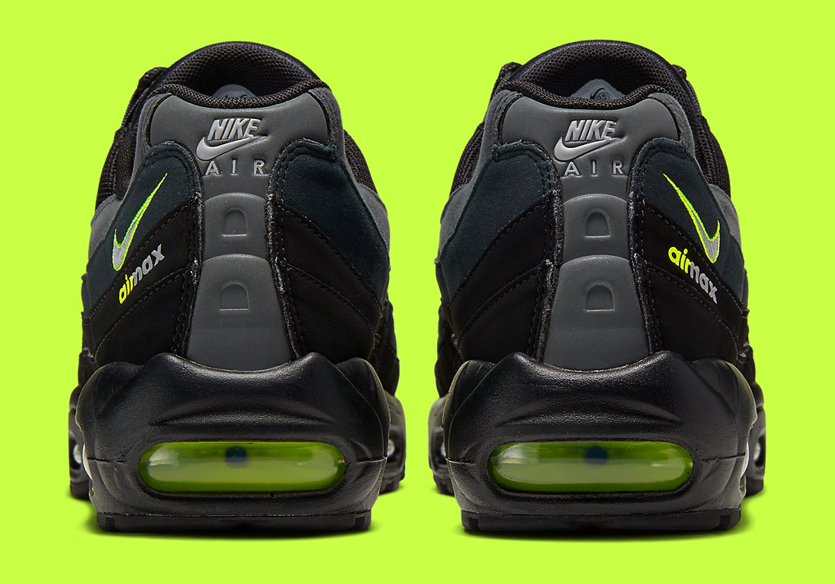 Nike Air Max 95 Black Volt Retro Logo Cv1635 002 5