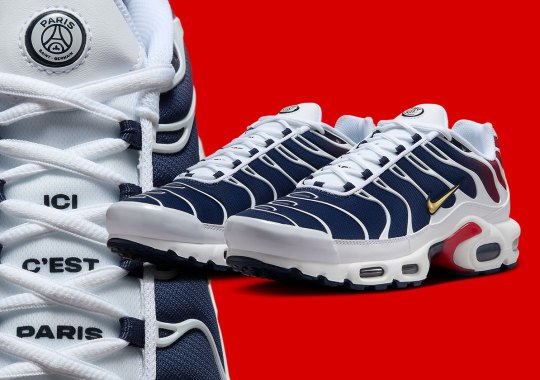 Paris Saint-Germain Rides The Nike Air Max Plus Wave