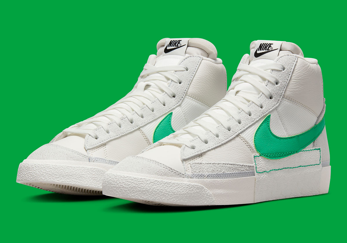 The Radical Nike Blazer Mid Pro Club Goes Traditional In "Stadium Green"