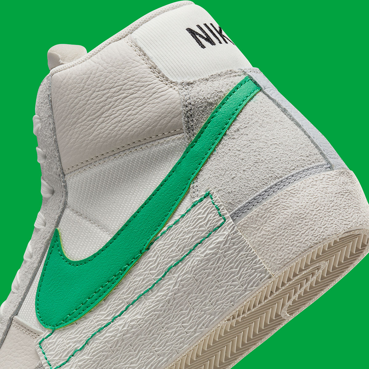 Nike Blazer Mid Pro Club Pure Platinum Summit White Stadium Green Dq7673 004 5