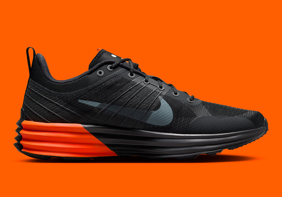 Nike Lunar Roam Black Safety Orange Hj8999 001 2