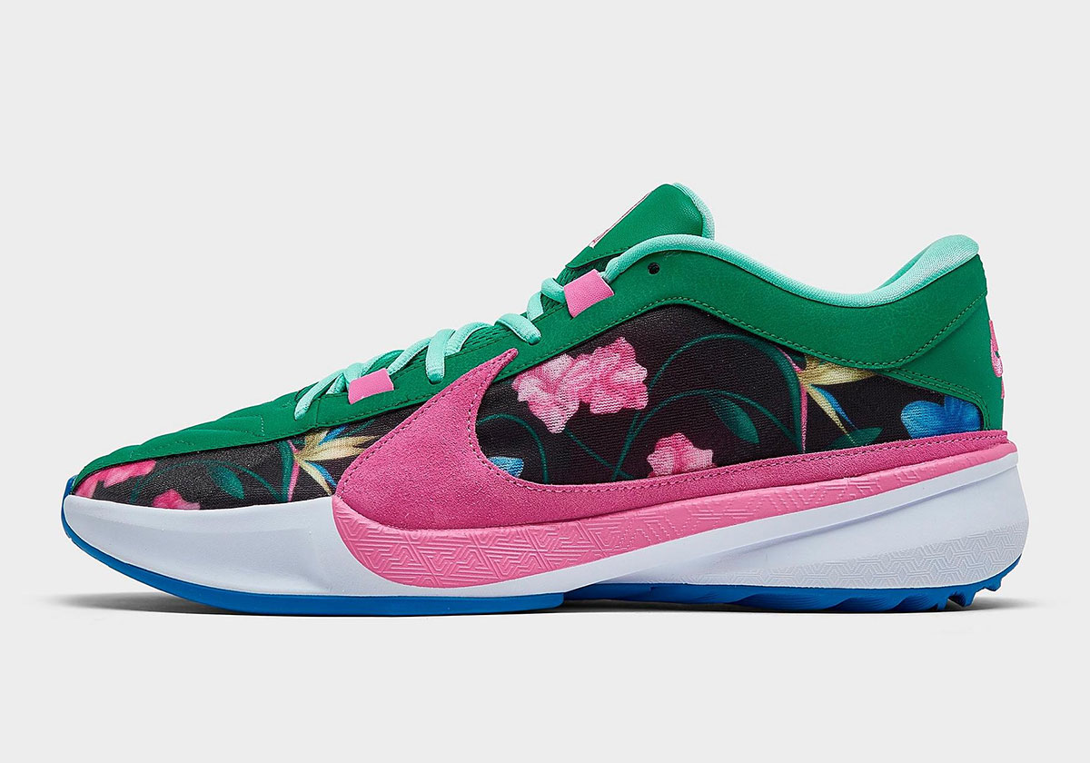 Nike Zoom Freak 5 Floral Dx4985 401 6