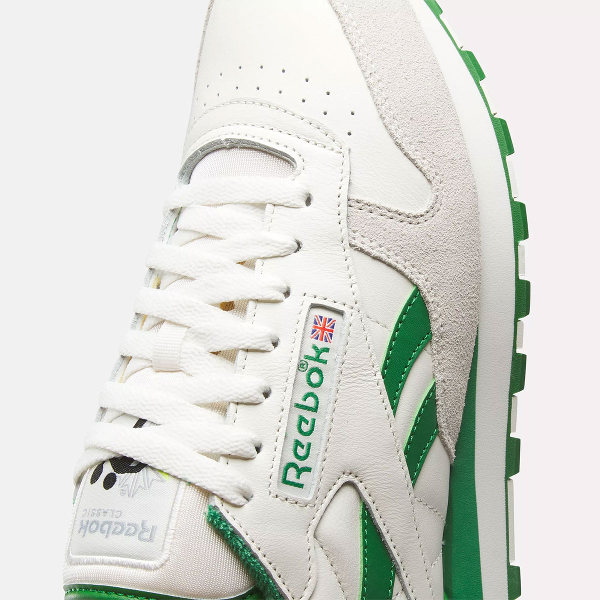 Reebok Classic Leather 1983 Vintage White Green 100074340 3