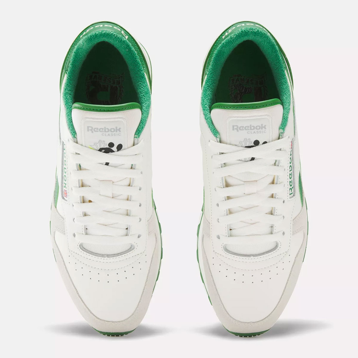 Reebok Classic Leather 1983 Vintage White Green 100074340 5