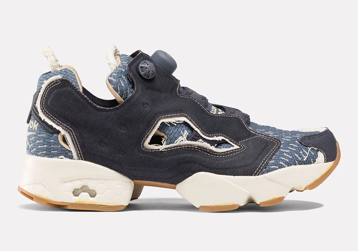 Reebok Instapump Fury Denim Sashiko 100074848 2