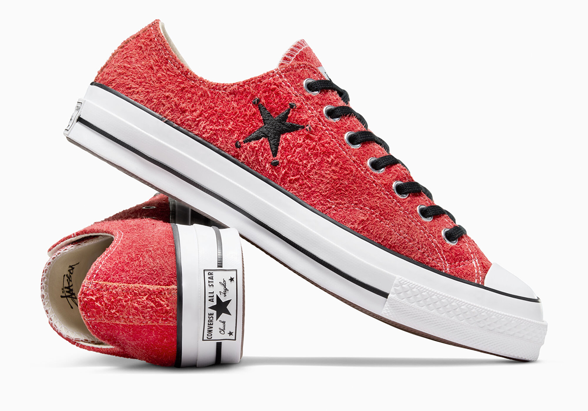 Stussy Converse Chuck 70 Poppy Red A07664c 2