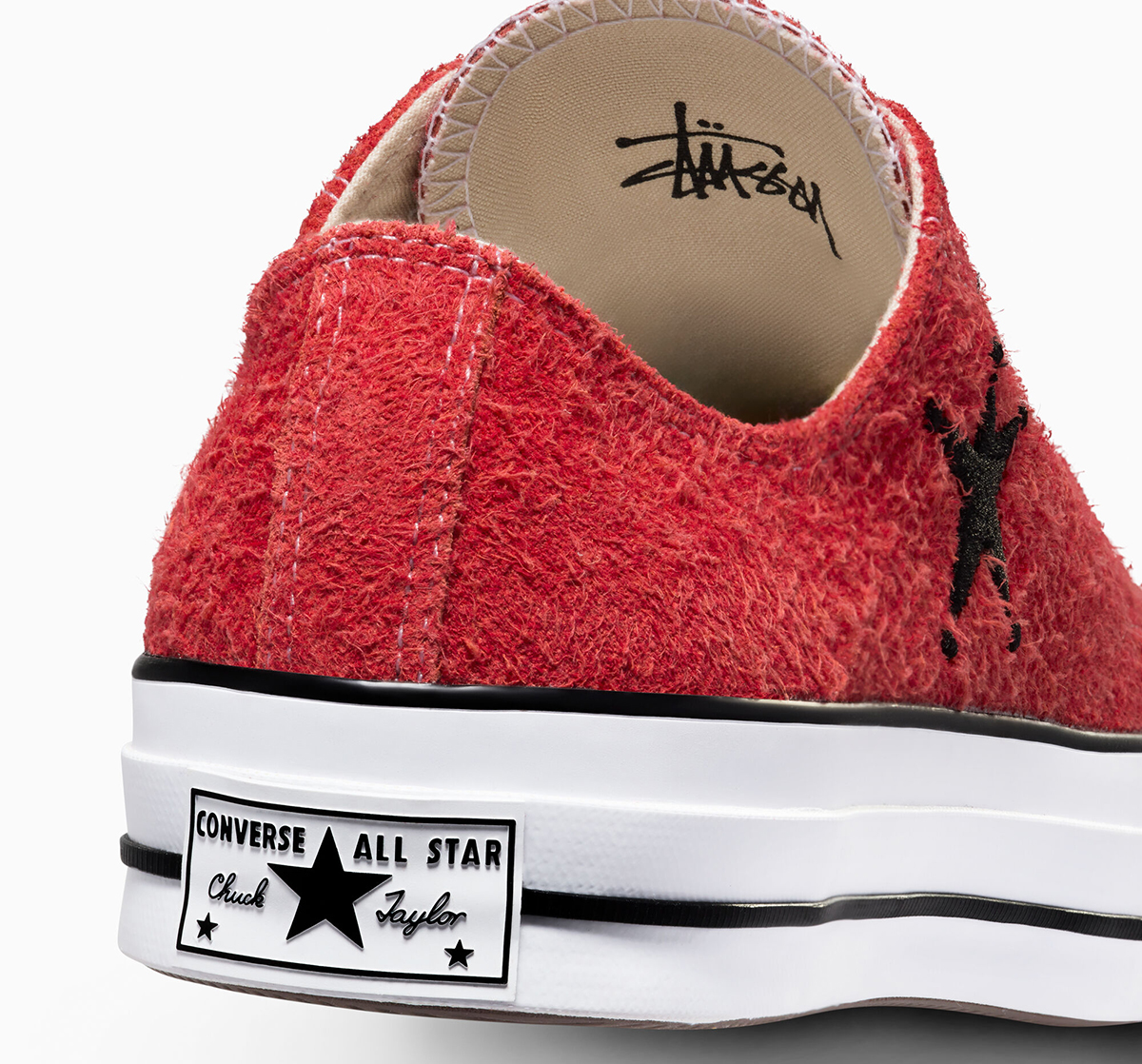 Stussy Converse Chuck 70 Poppy Red A07664c 3