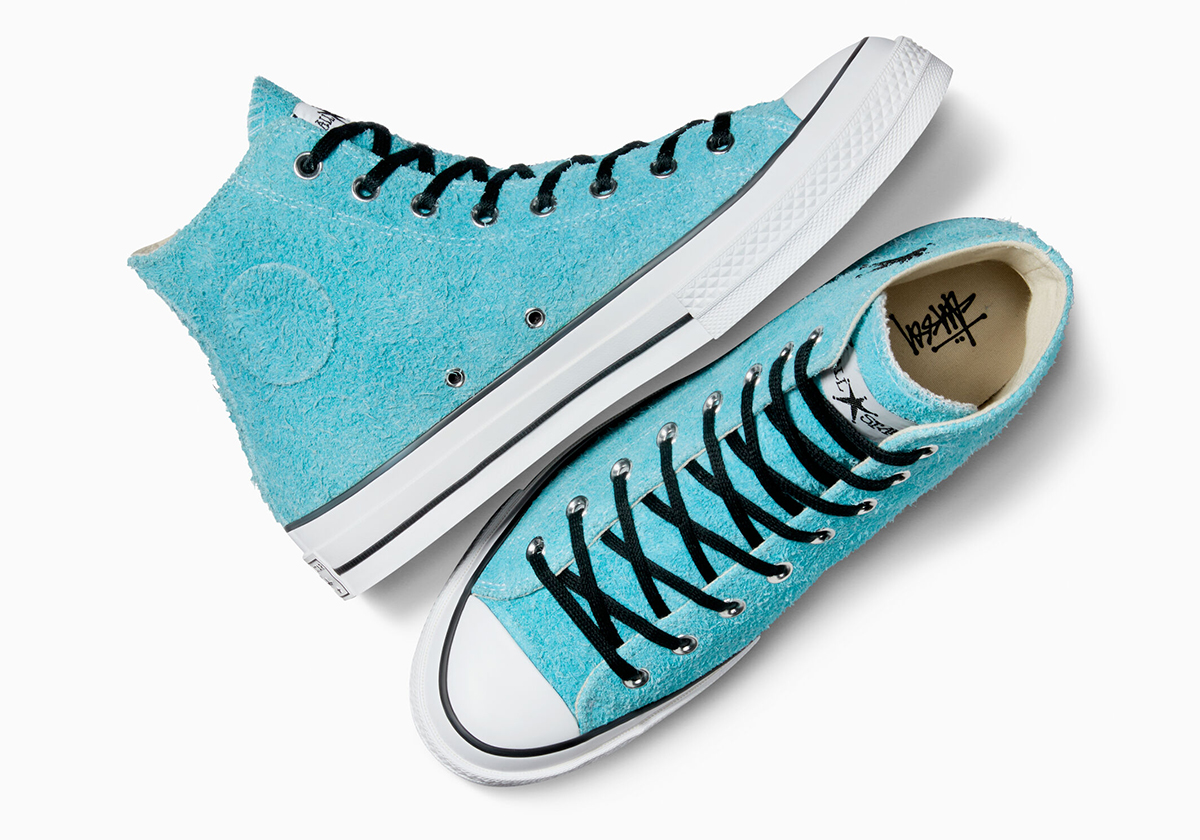 Stussy Converse Chuck 70 Sky Blue A07663c 4