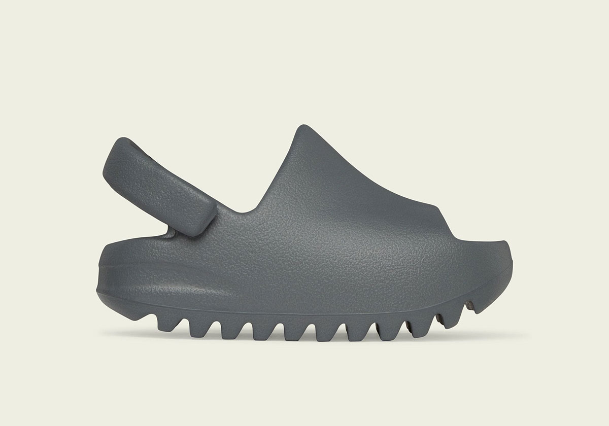 Yeezy Slides Slate Grey Infants Id2355