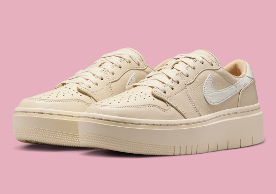 The Platformed Air Jordan 1 Elevate Opts For Earthy “Coconut Milk”