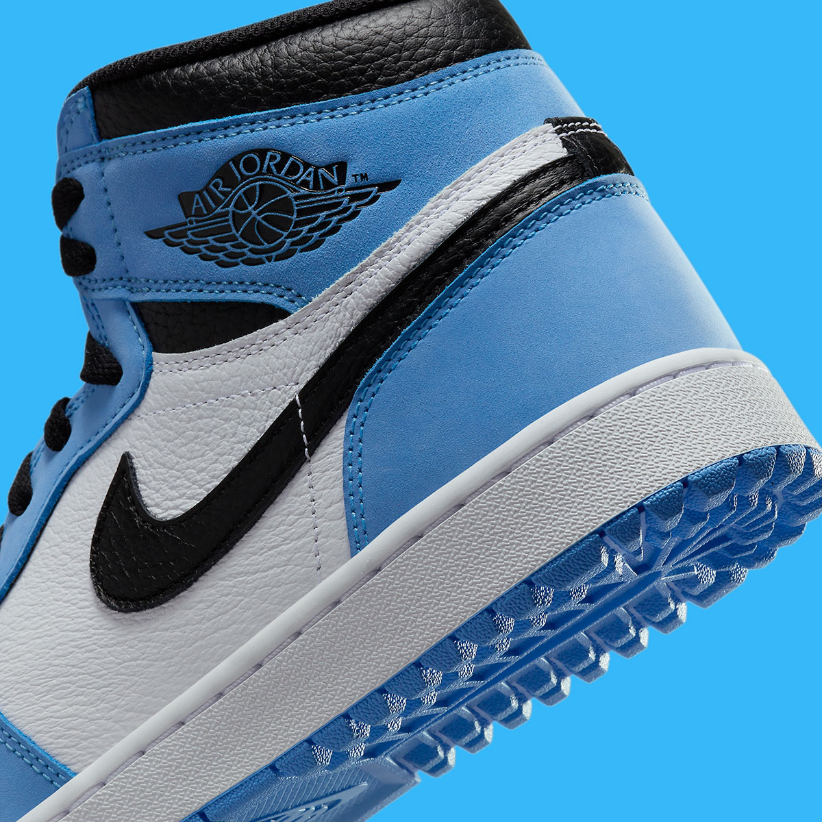 Air Jordan 1 High Golf University Blue Black White 5