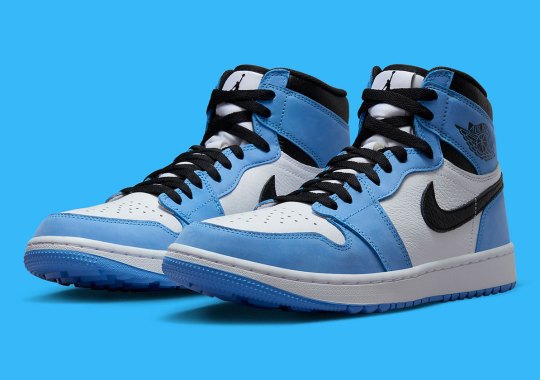 Official Images Of The Air Jordan 1 Golf “University Blue”