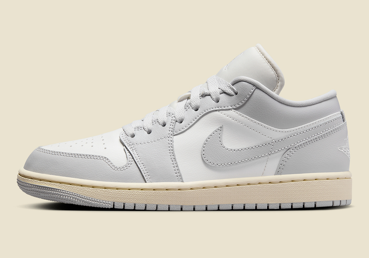 Air Jordan 1 Low Light Grey Sail Dc0774 103 6