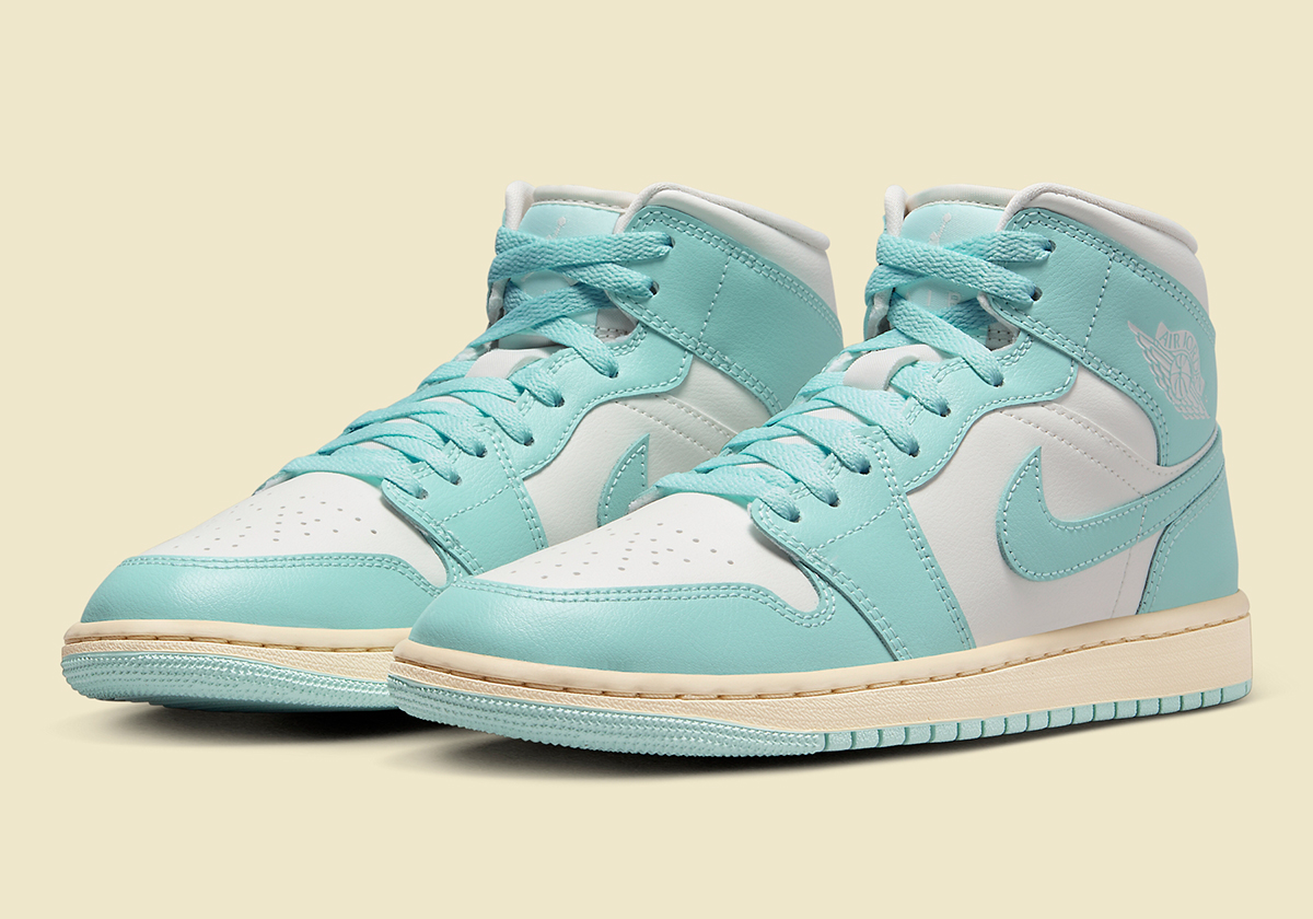 Air Jordan 1 Mid “Light Dew” Arriving Soon For Women