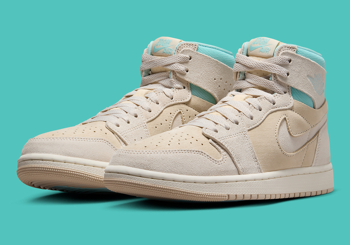 The Air Jordan 1 Zoom CMFT 2 Gets Summer Ready In “Coconut Milk”