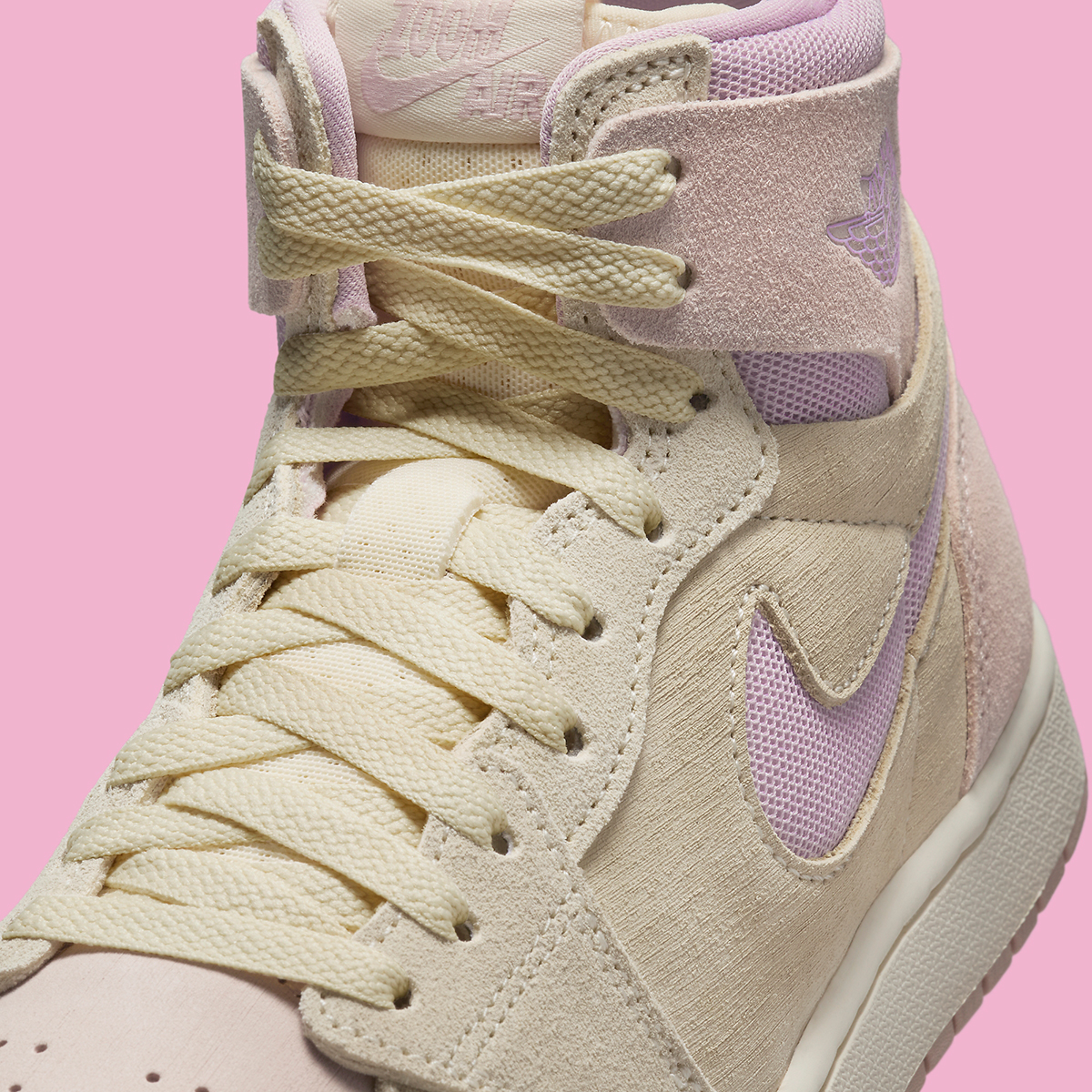 Air Jordan 1 Zoom Cmft 2 Muslin Particle Beige Sail Plum Chalk Dv1305 100 3