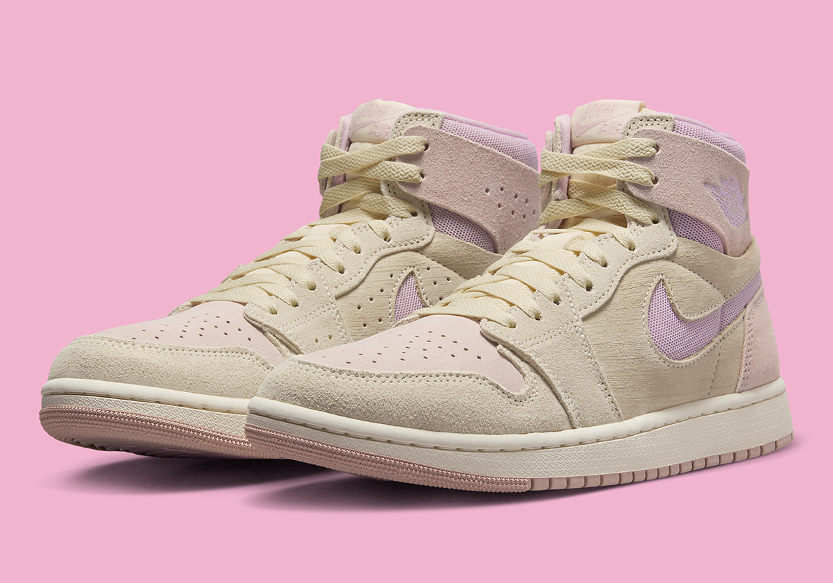 The Air Jordan 1 Zoom CMFT 2 Gets Comfortable In "Linen"