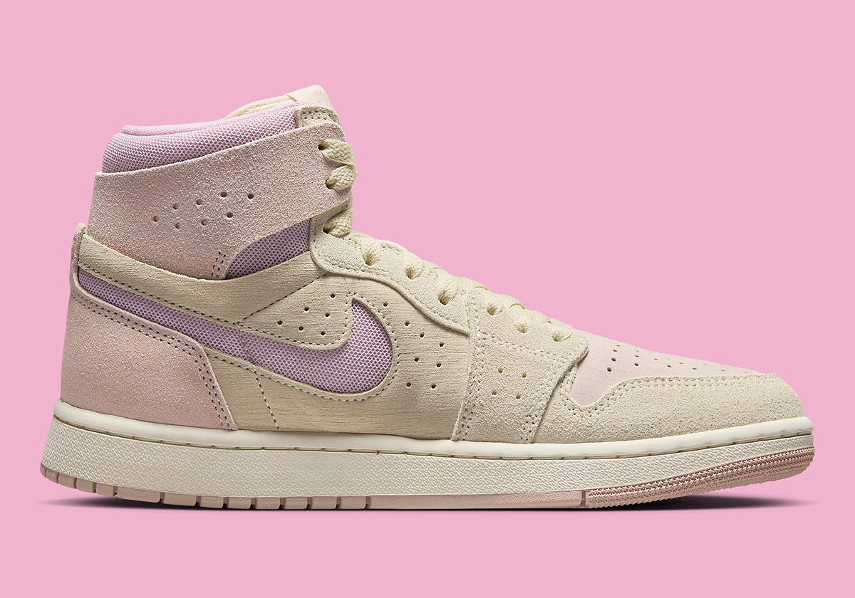 Air Jordan 1 Zoom Cmft 2 Muslin Particle Beige Sail Plum Chalk Dv1305 100 8