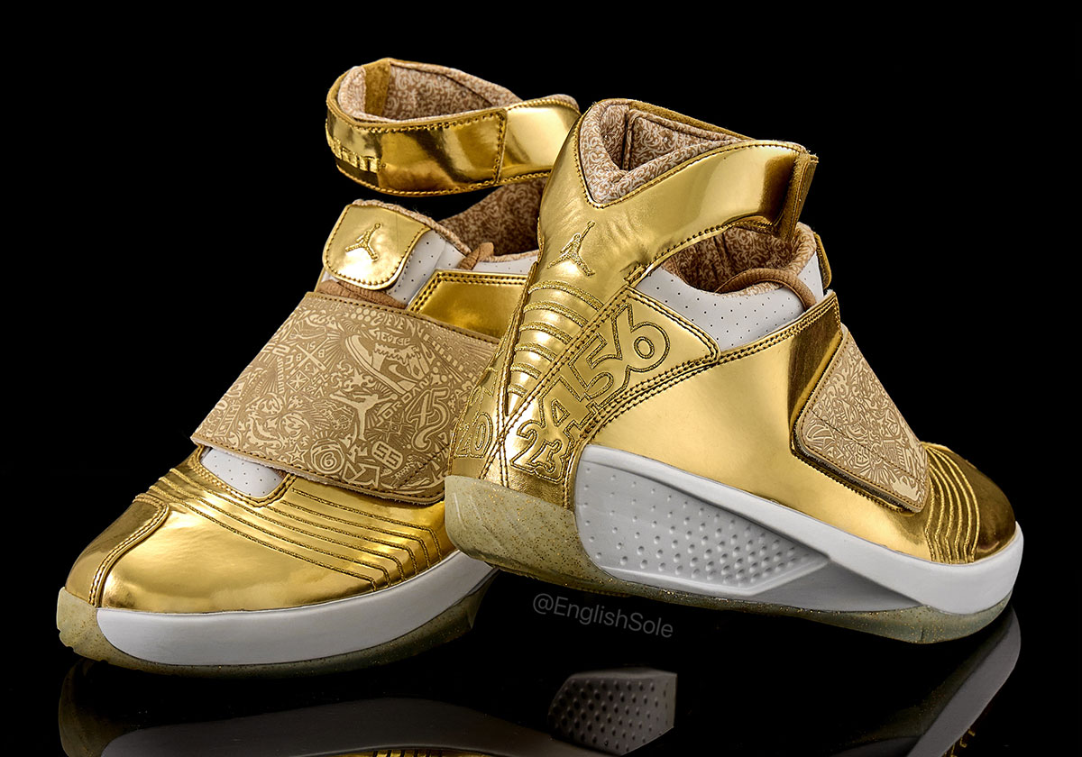 Air Jordan 20 Drake Gold Pe 2