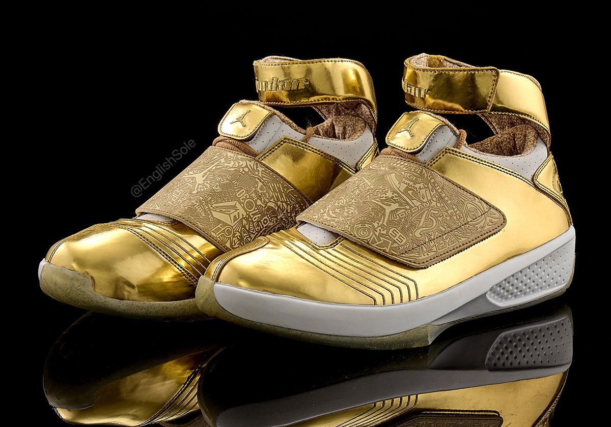 Air Jordan 20 Drake Gold Pe 6