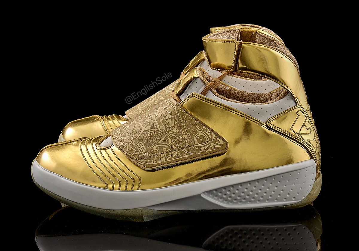 Air Jordan 20 Drake Gold Pe 8