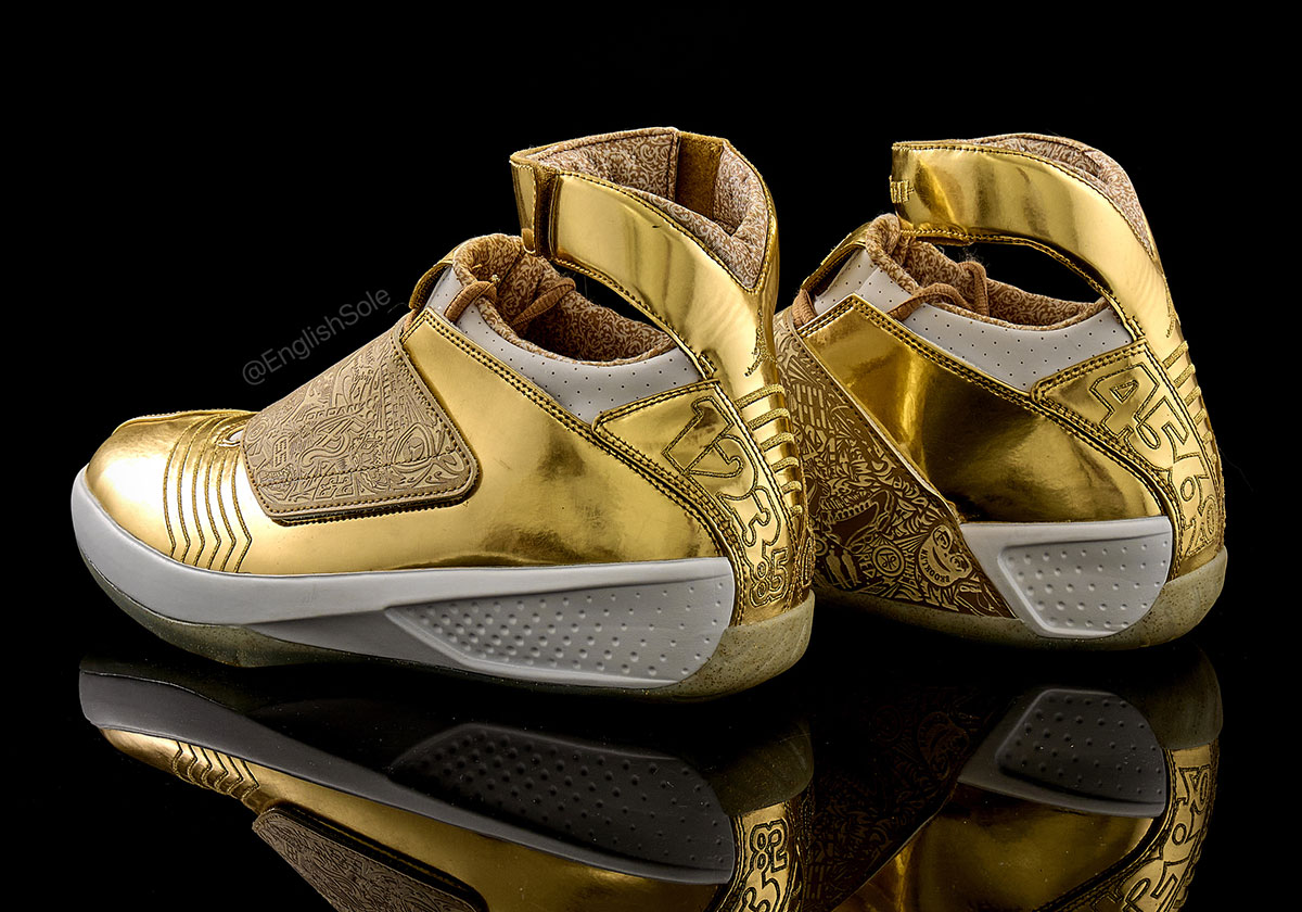 Air Jordan 20 Drake Gold Pe 9