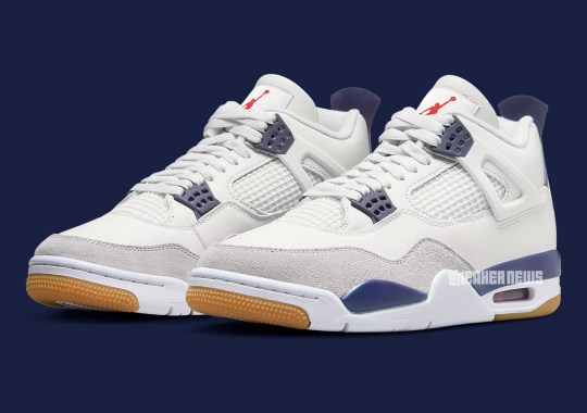 Air Jordan 4 SB “Summit White/Navy” Releasing March 2025