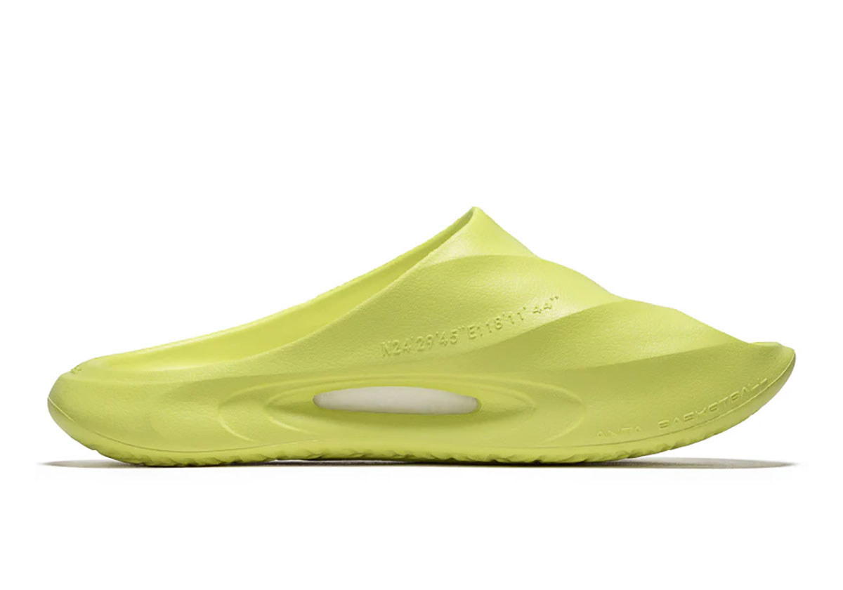 Anta Kai 1 Slides Lime Green 2