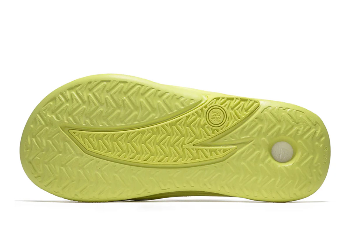 Anta Kai 1 Slides Lime Green 5