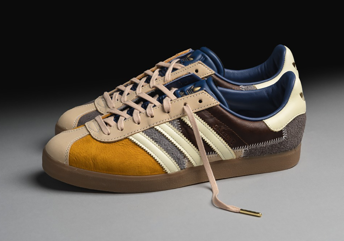 atmos Applies Premium Patchworks On Their adidas Gazelle 85