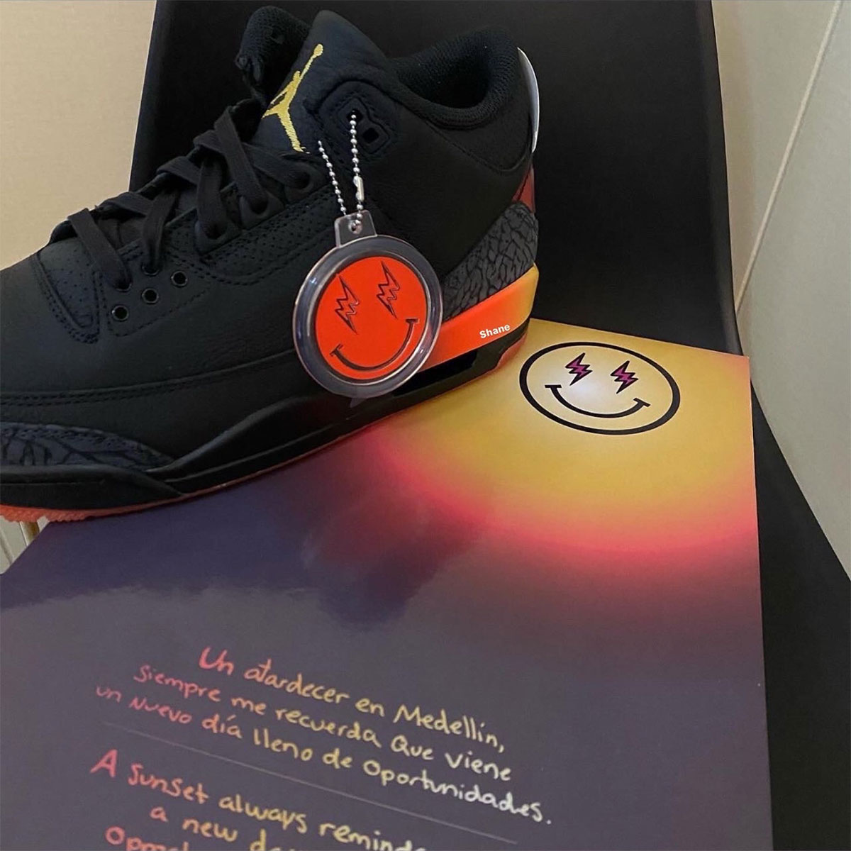 J Balvin Jordan 3 Rio Black Release Date 2