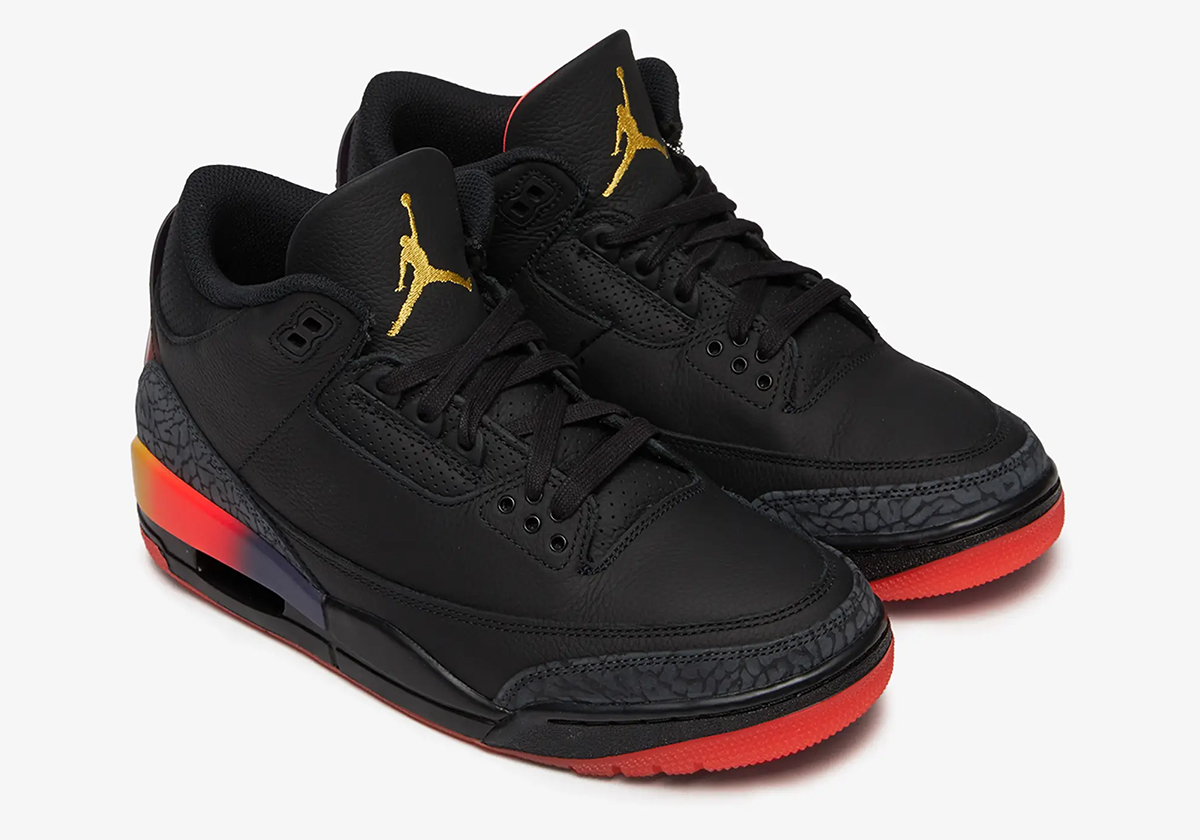 Jbalvin Jordan 3 Rio Black Release Date 3