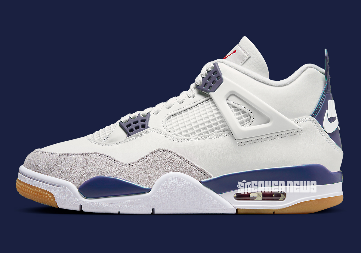 Jordan 4 Sb Summit White Navy Dr5415 100