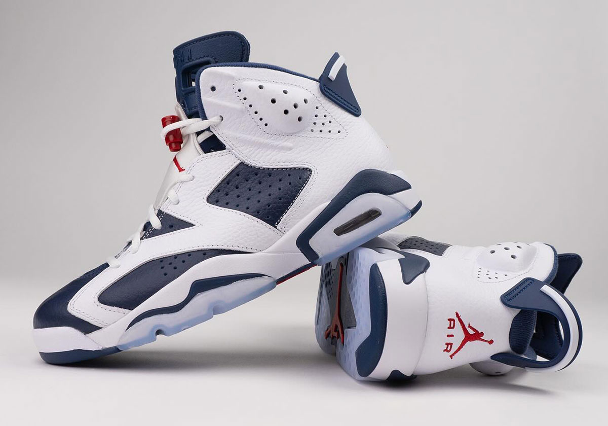 Detailed Look At The Air Jordan 6 “Olympic” 2024 Retro