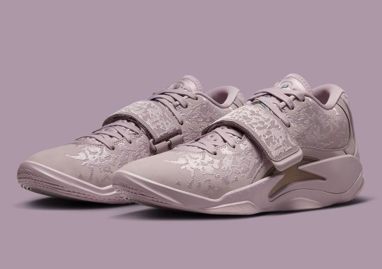 “Orchid” Embroidery Vines Across The Jordan Zion 3 SE