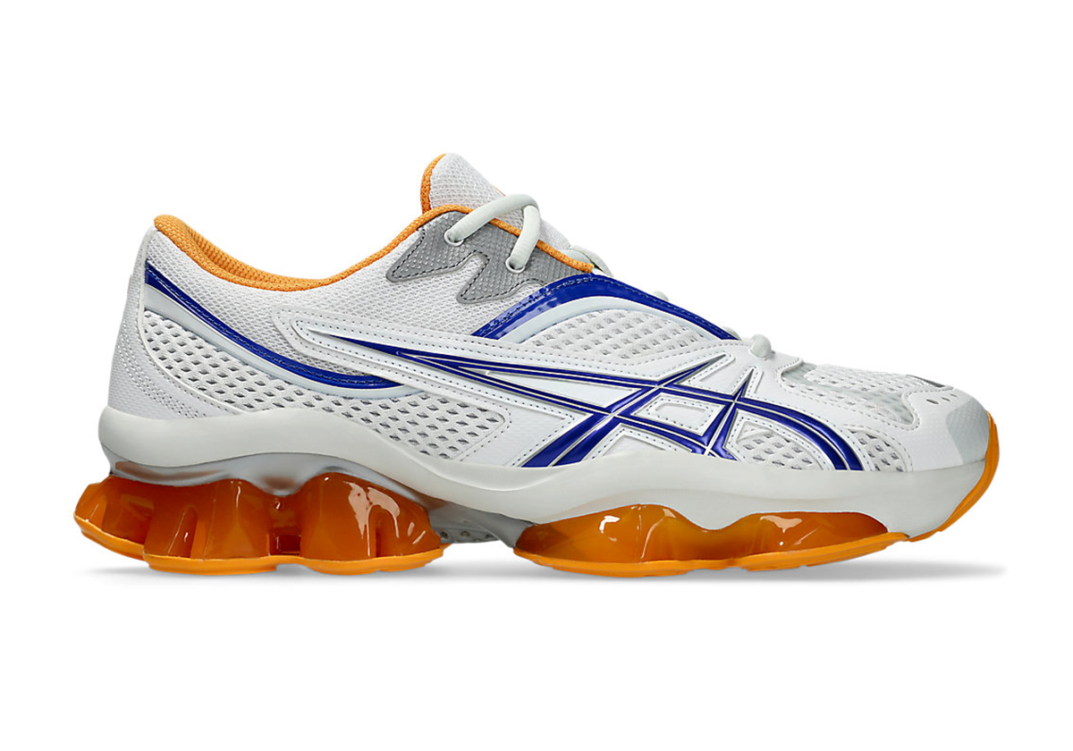 Kiko Asics Gel Quantum Zientzia White Blue Orange 1201a869 100 5