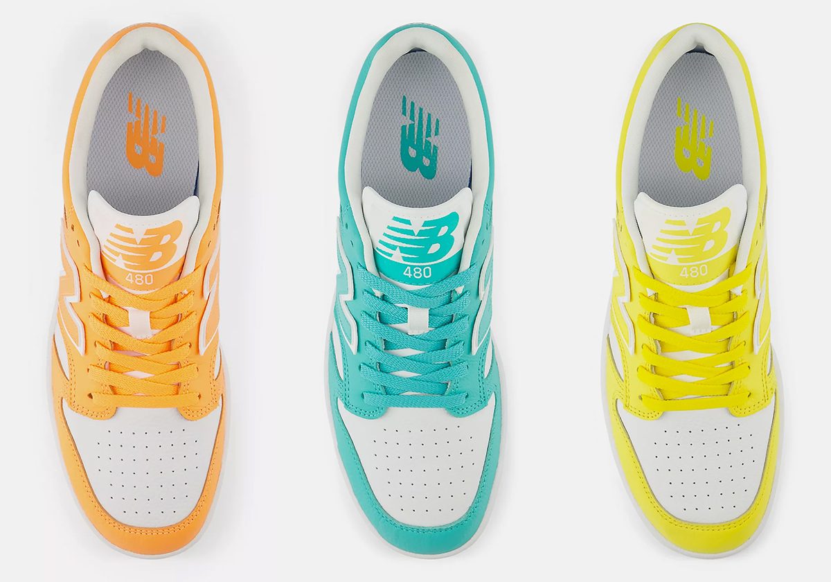 The New Balance 480 “Summer Neon Pack” Is Available Now