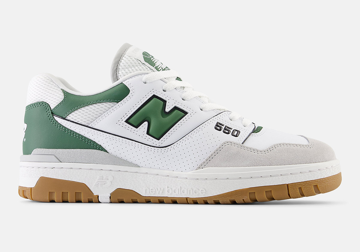 New Balance 550 White Pine Green Bb550esb 1