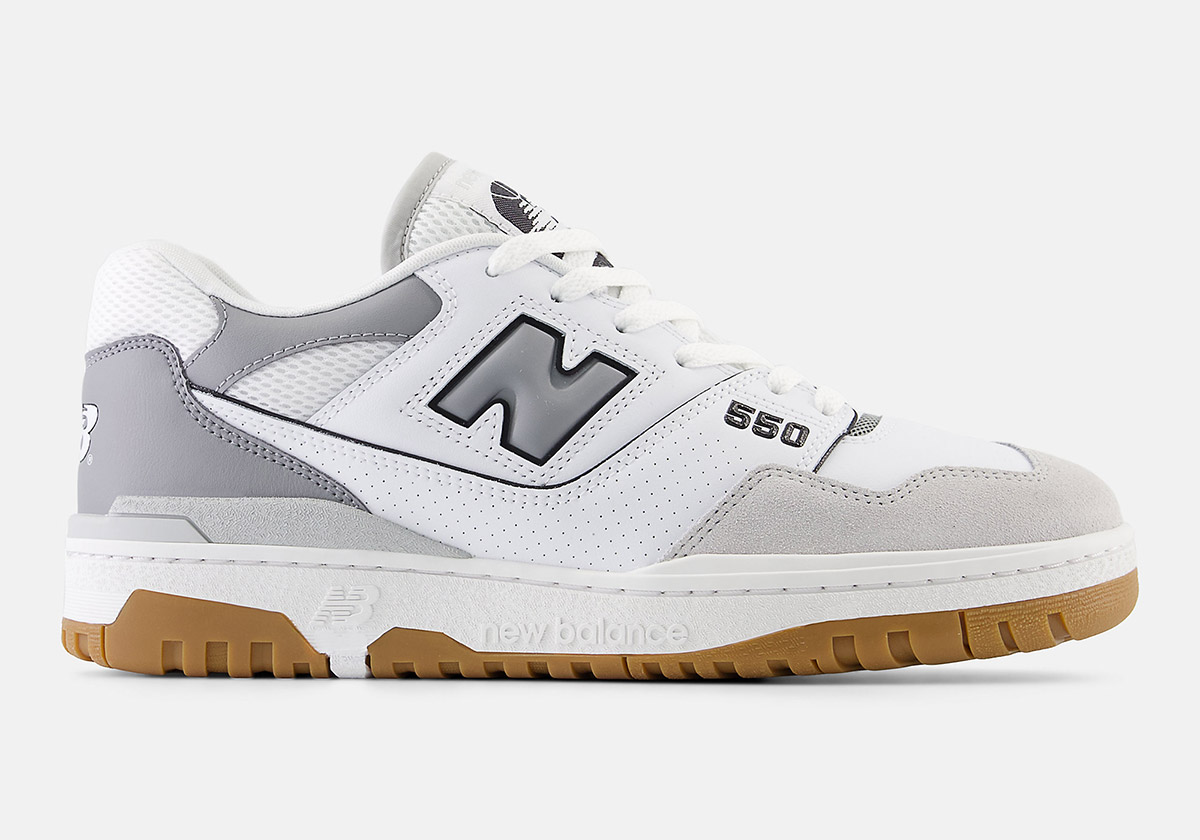 New Balance 550 White Slate Grey Bb550esc 2