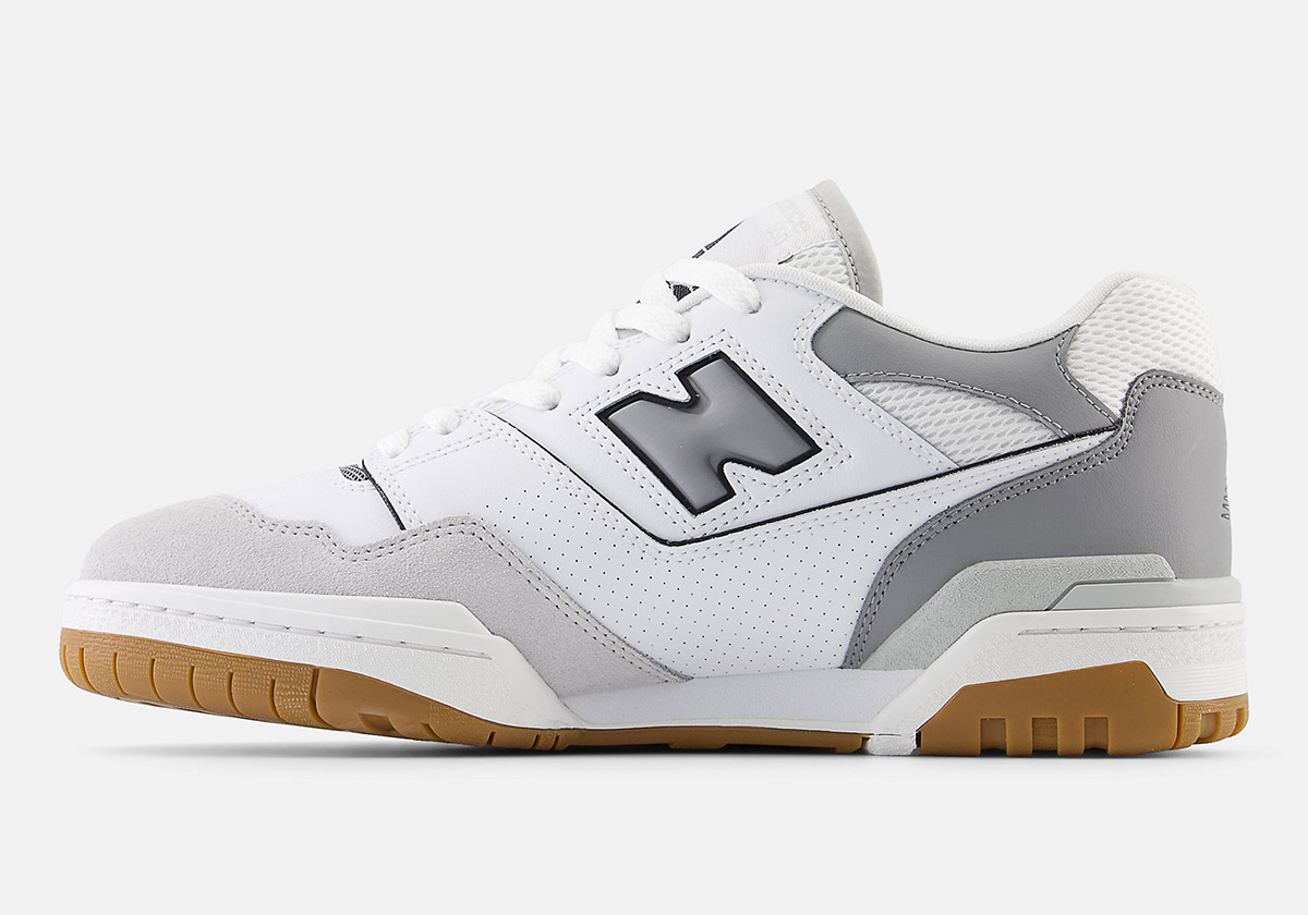 New Balance 550 White Slate Grey Bb550esc 5